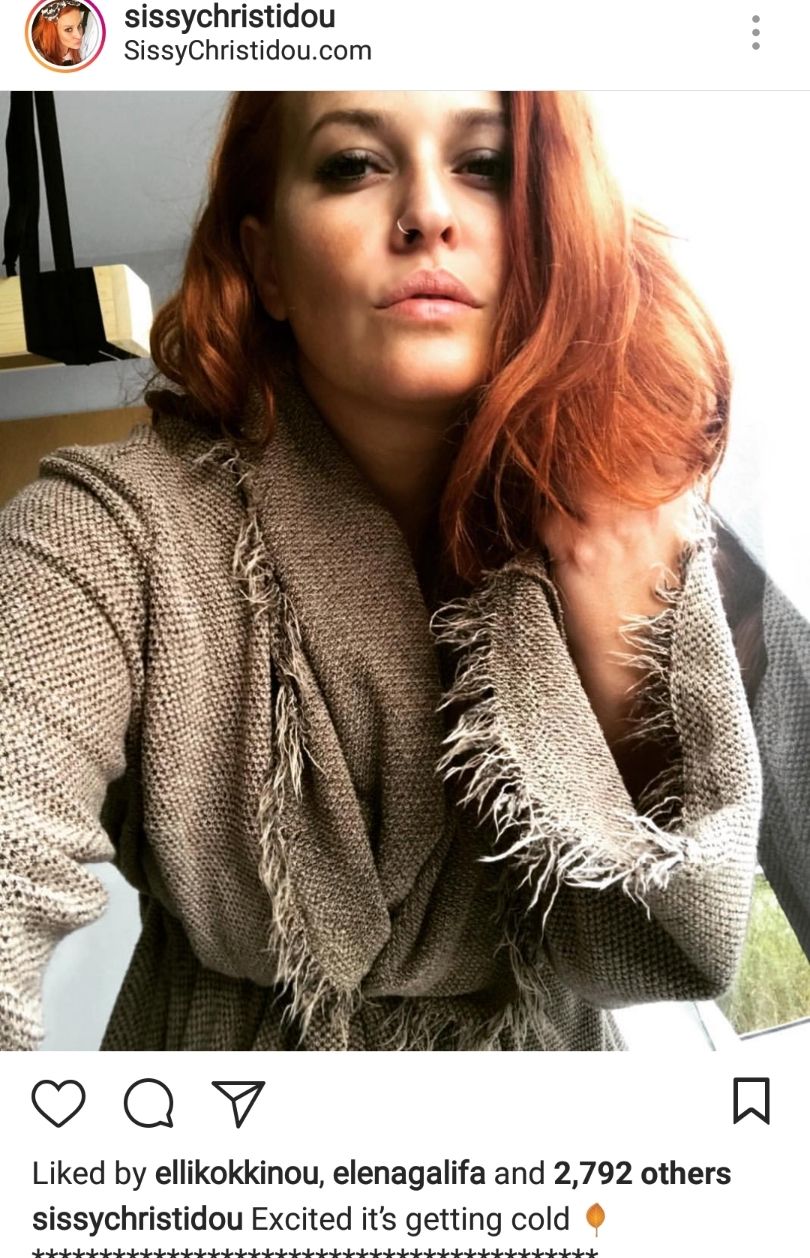Sissy Christidou fall post