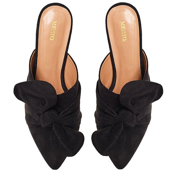 DF5039 L14 2 migato ginaikeio papoutsi shoe mule