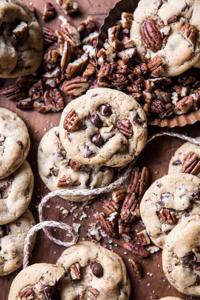 Browned Butter Pecan Chocolate Chip Cookies 1