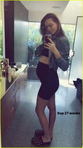 behati prinsloo shows off baby bump at 27 weeks see the pics 01