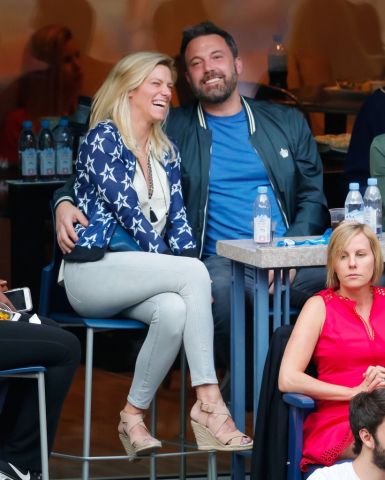 Ben Affleck Lindsay Shookus US Open