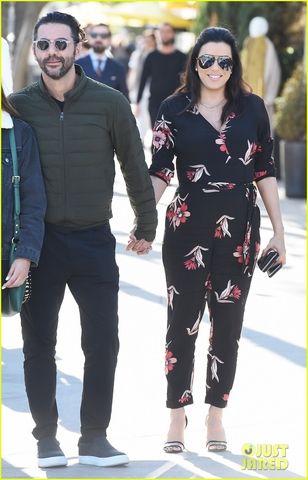 pregnant eva longoria lunch husband jose baston 05