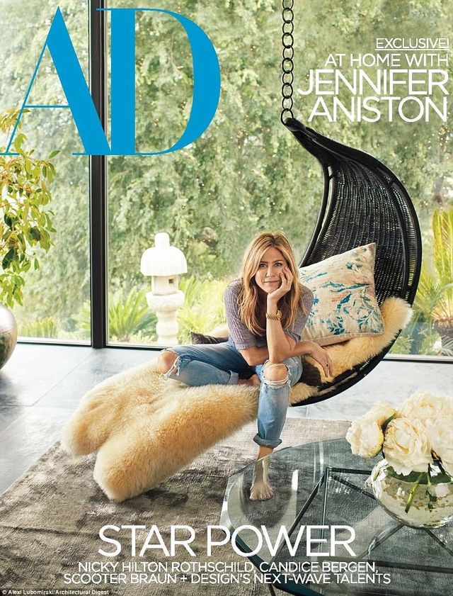 jennifer aniston arcitectural digest
