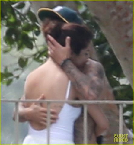 justin bieber selena gomez mexico pda photos 12