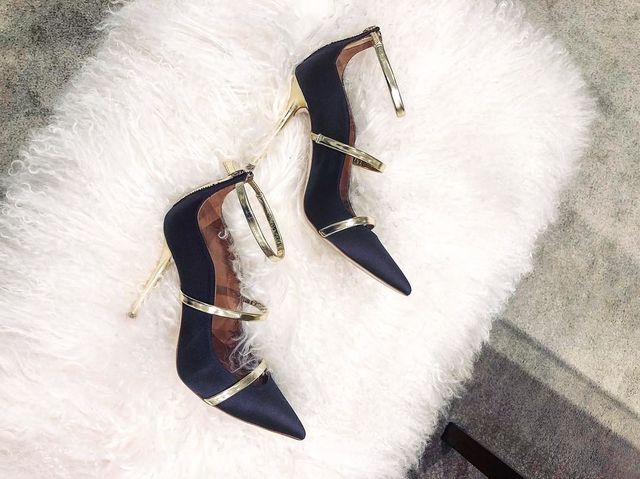strappy Malone Souliers heels