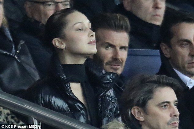 david beckham bella hadid 2