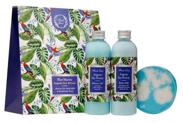 Aegean Sea Breeze Triple Set