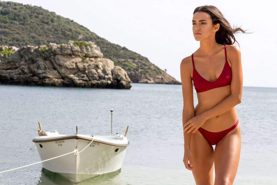 Zebras and Libras Ayria babylon swimwear swimsuit bikini boat