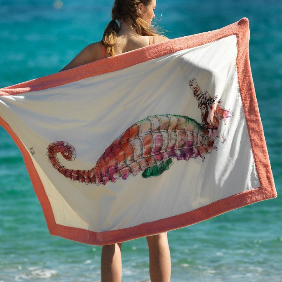 signature beach towel wwf seahorse signature beach towel 2 1024x1024
