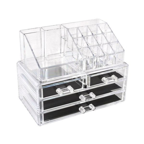 Βάση οργάνωσης καλλυντικών με συρτάρια και θήκες 1490