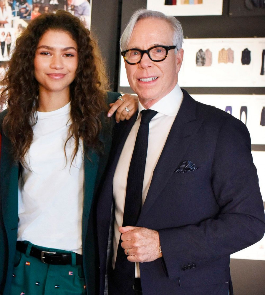 tommy hilfiger and zendaya
