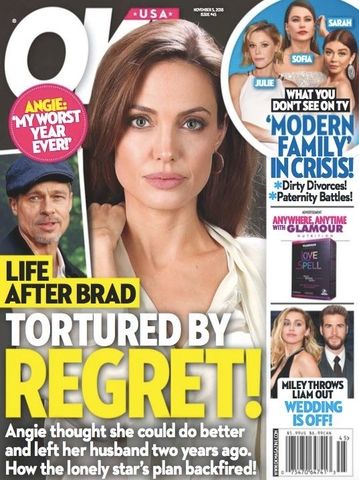 Brad Pitt Angelina Jolie Regret Split