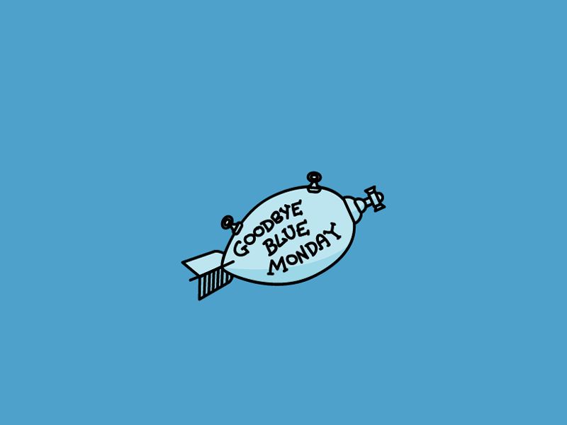 goodbyebluemonday dribbble
