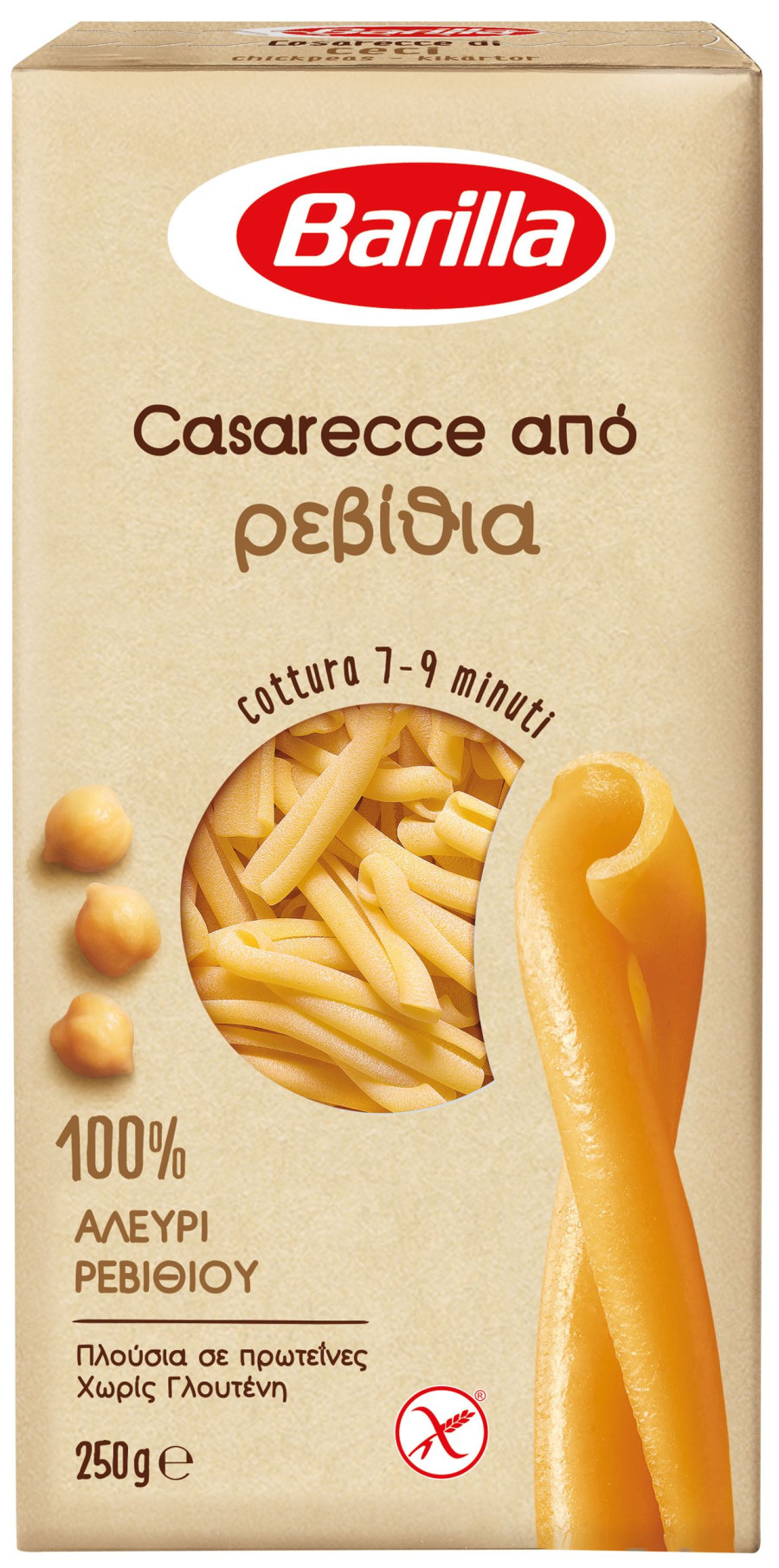 Barilla Legumes Casarecce packshot
