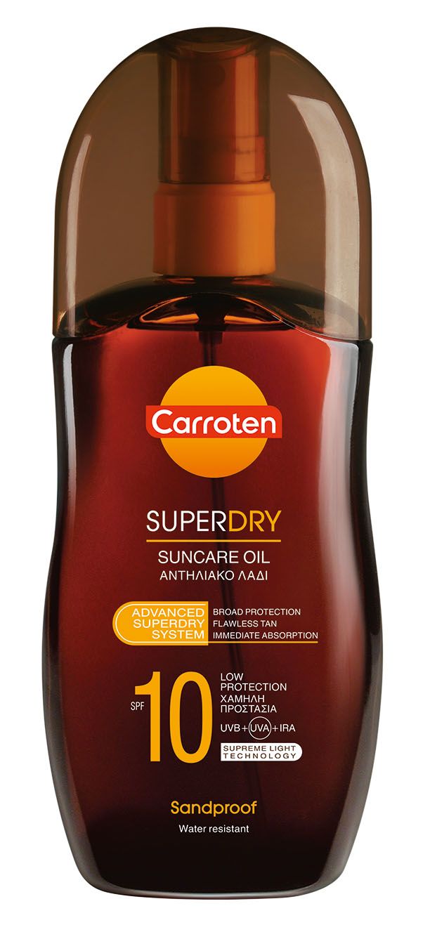 CAR18 OIL SPR SPF10 SUPER DRY 125ML