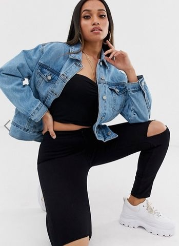 Oversized denim jacket ASOS