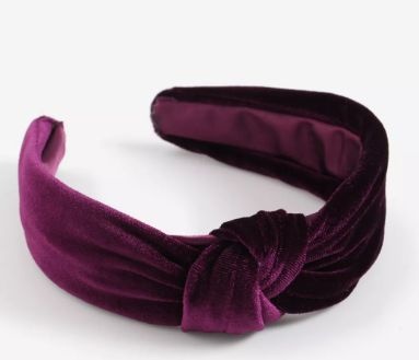 Velvet Knot Headband TOPSHOP