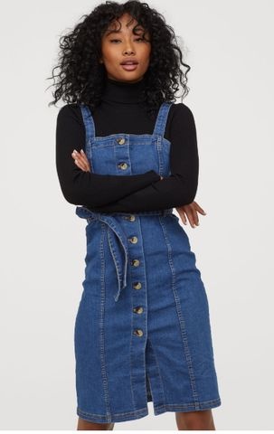 Denim φόρεμα HM