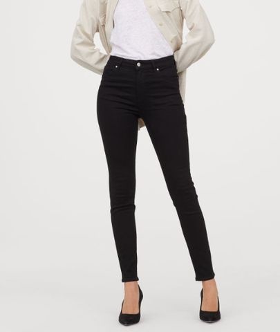 ψηλομεσο μαυρο παντελονι