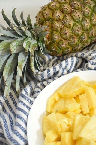 ananas diy scrub