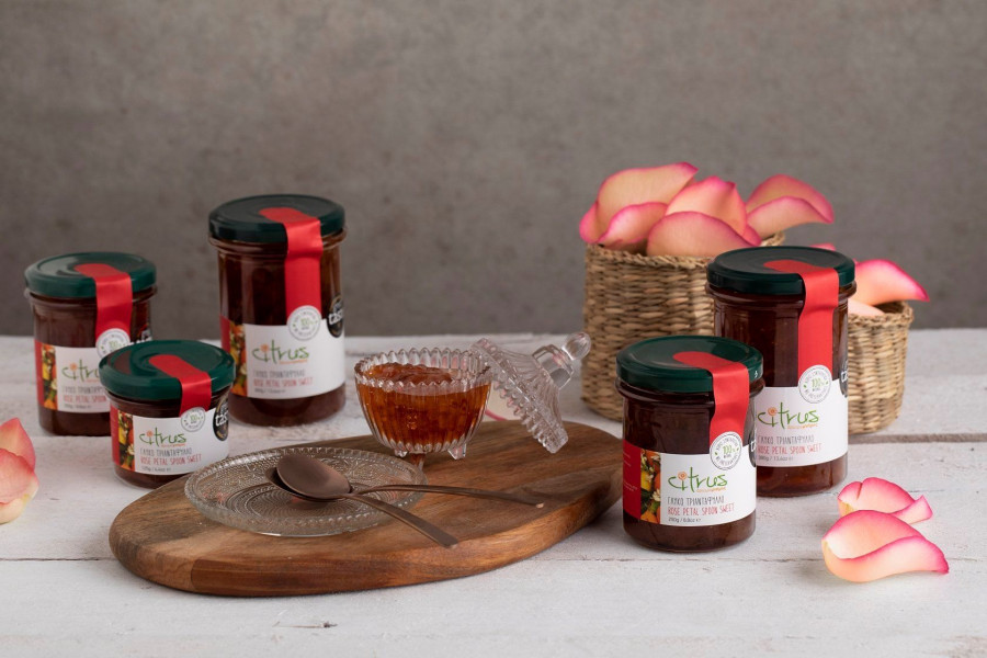 Citrus Γλυκό του κουταλιού Τριαντάφυλλο