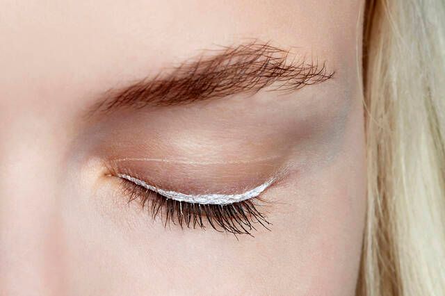 white eyeliner