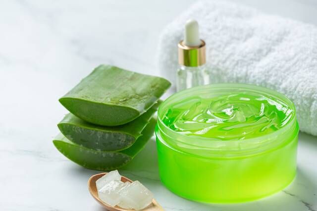aloe vera gel egkauma