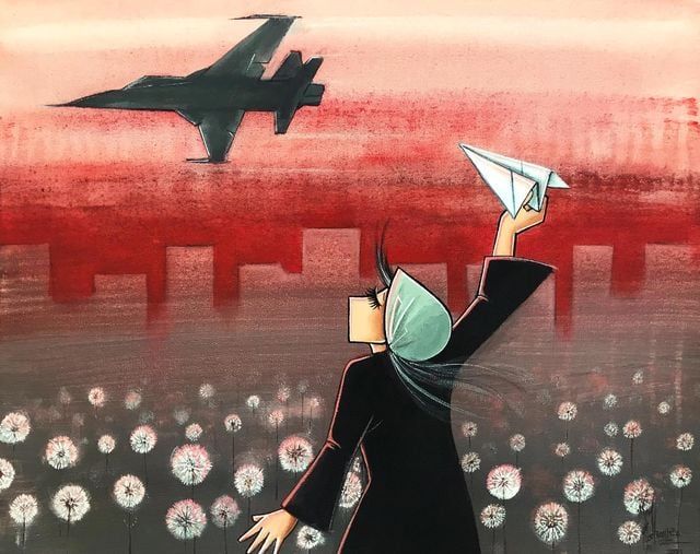 Shamsia Hassani Afghanistan6