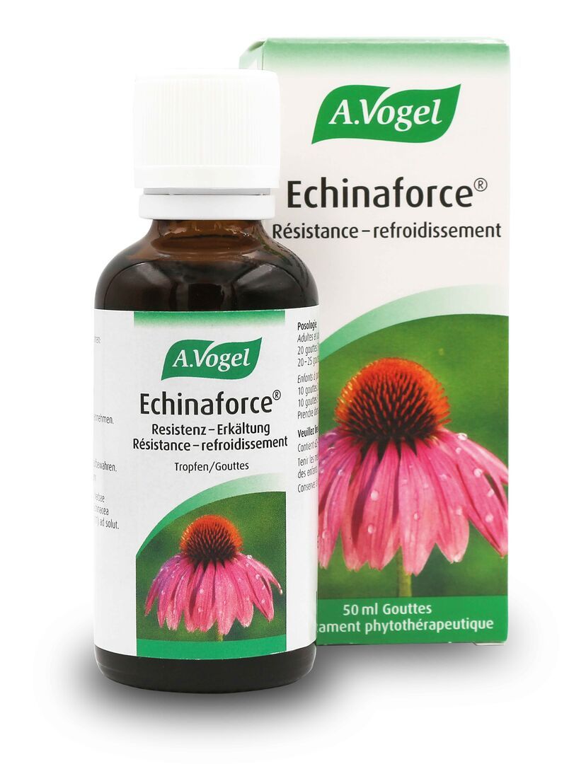 Echinaforce Bottle drops both