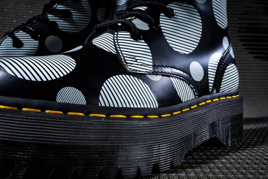 AW21 Polka Dot Jadon Smooth Black Detail UNCROPPED 2