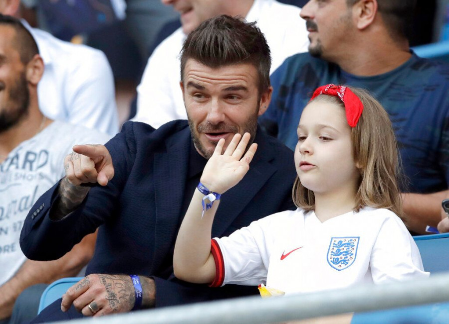 harper beckham football