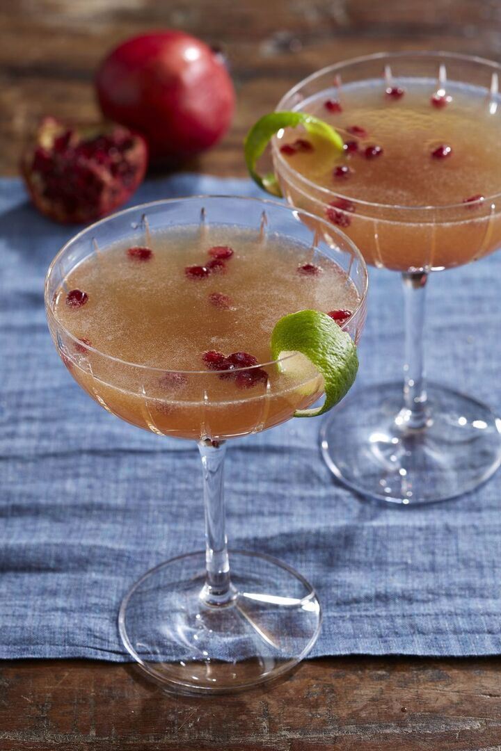 pomegranate french 75