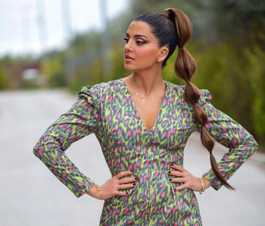 tsimtsili bubble ponytail