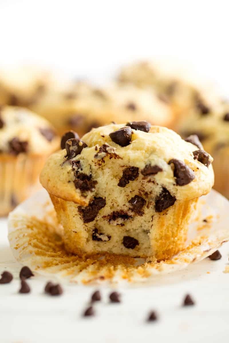 chocolate chip muffins