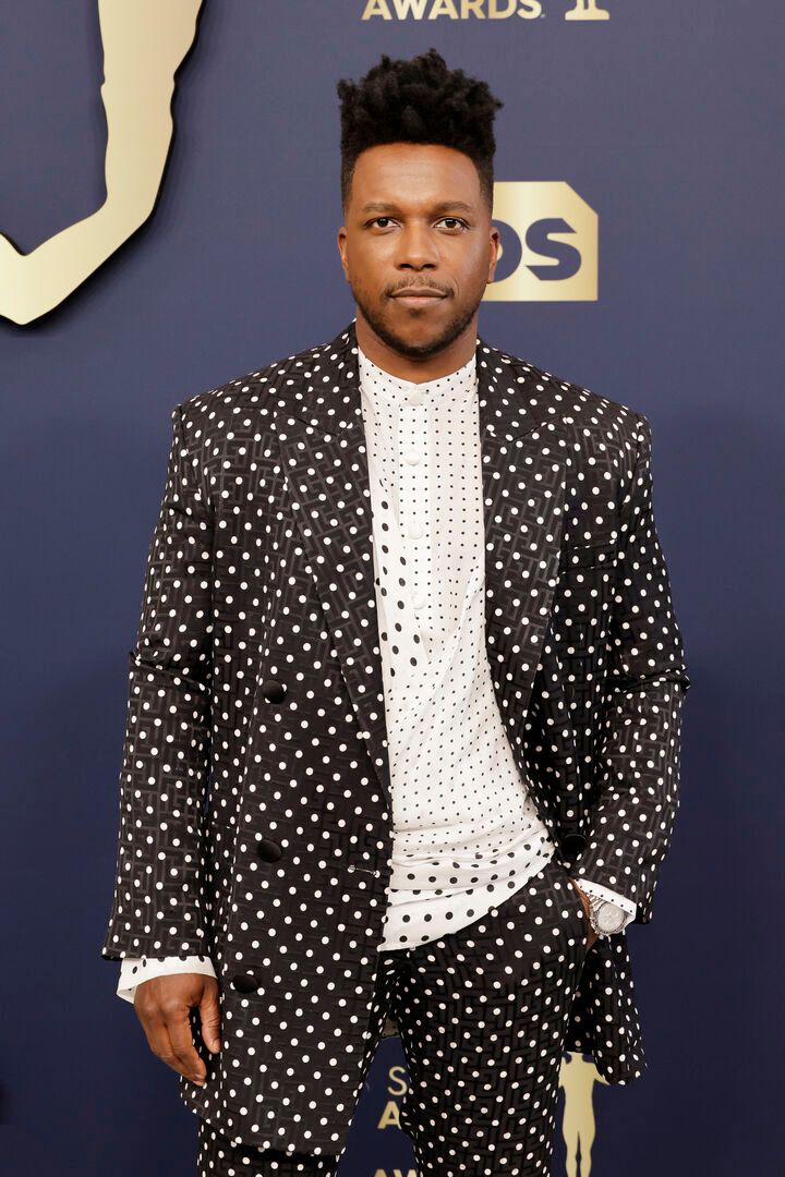 Leslie Odom Jr SAG Awards 02 2022 GettyImages 1