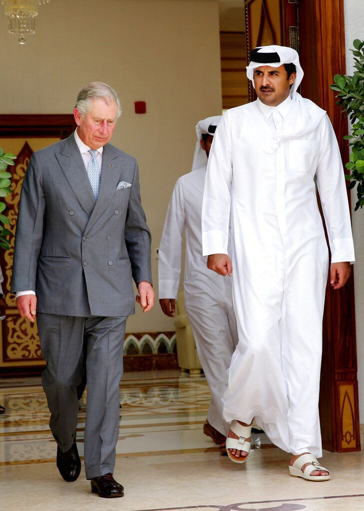 Mideast Qatar Britain