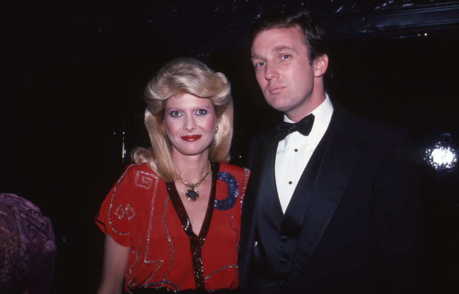 Ivana Trump and Donald Trump - 1989