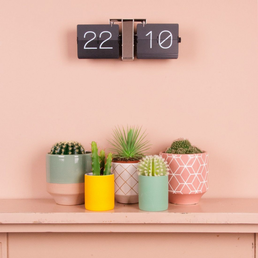 Ρολόι Flip Karlsson No Case Black Chrome