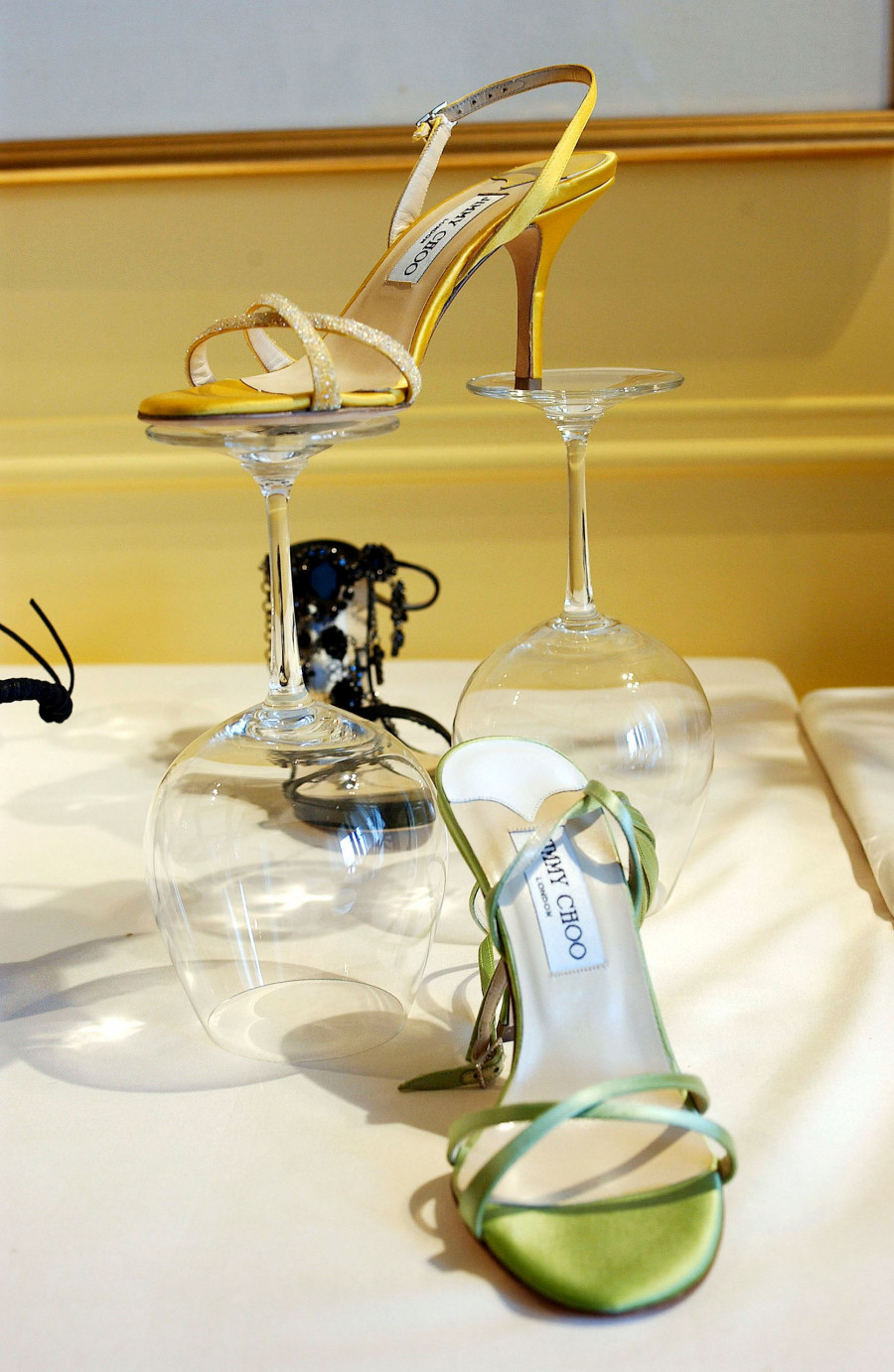 Jimmy Choo with their annual Oscar / Collection Preview Tea