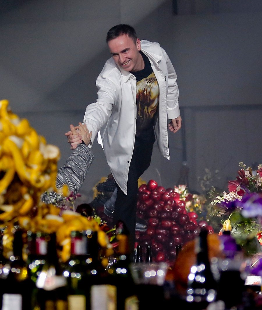 NY Fashion Week Mens Raf Simons