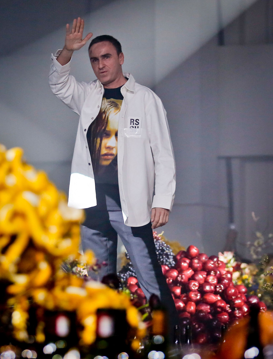 NY Fashion Week Mens Raf Simons