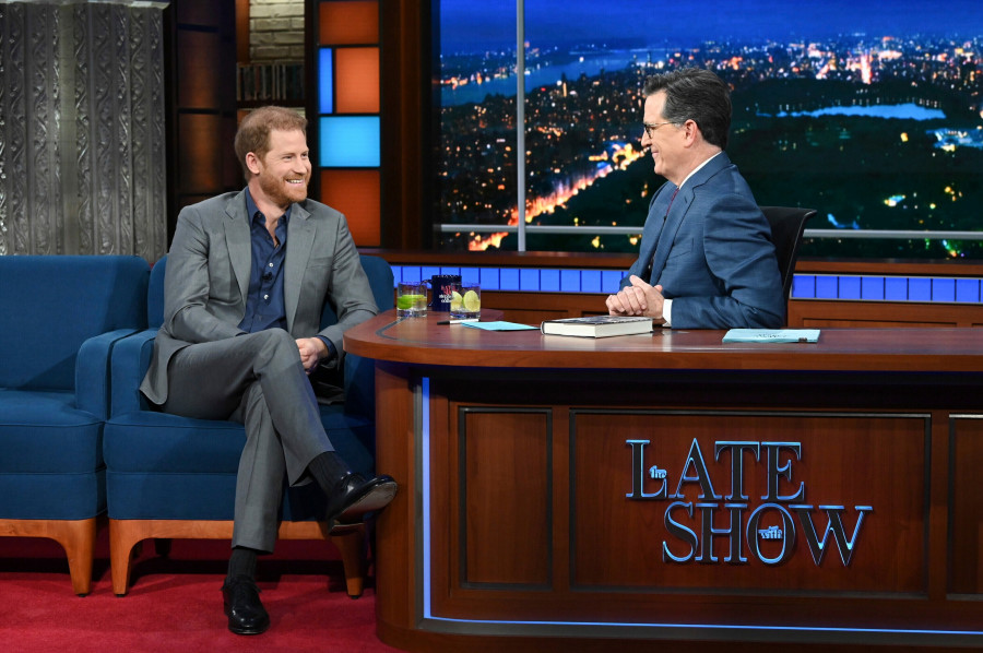 The Late Show with Stephen Colbert - Prince Harry