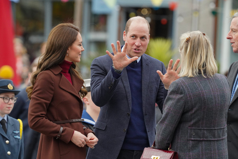 The Duke And Duchess Of Cornwall Visit Falmouth