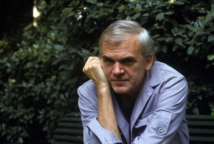Czech Author Milan Kundera