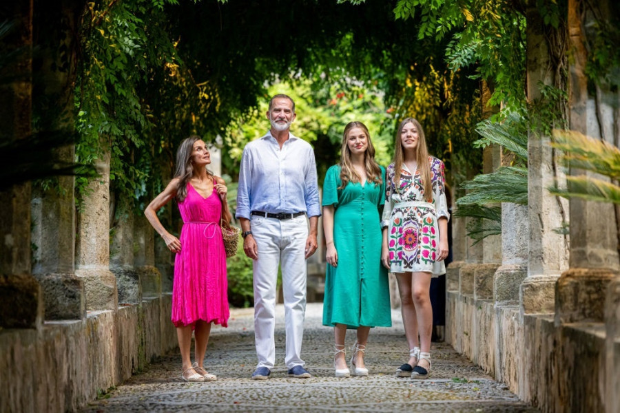 Spanish Royals Summer Photocall In Palma de Mallorca