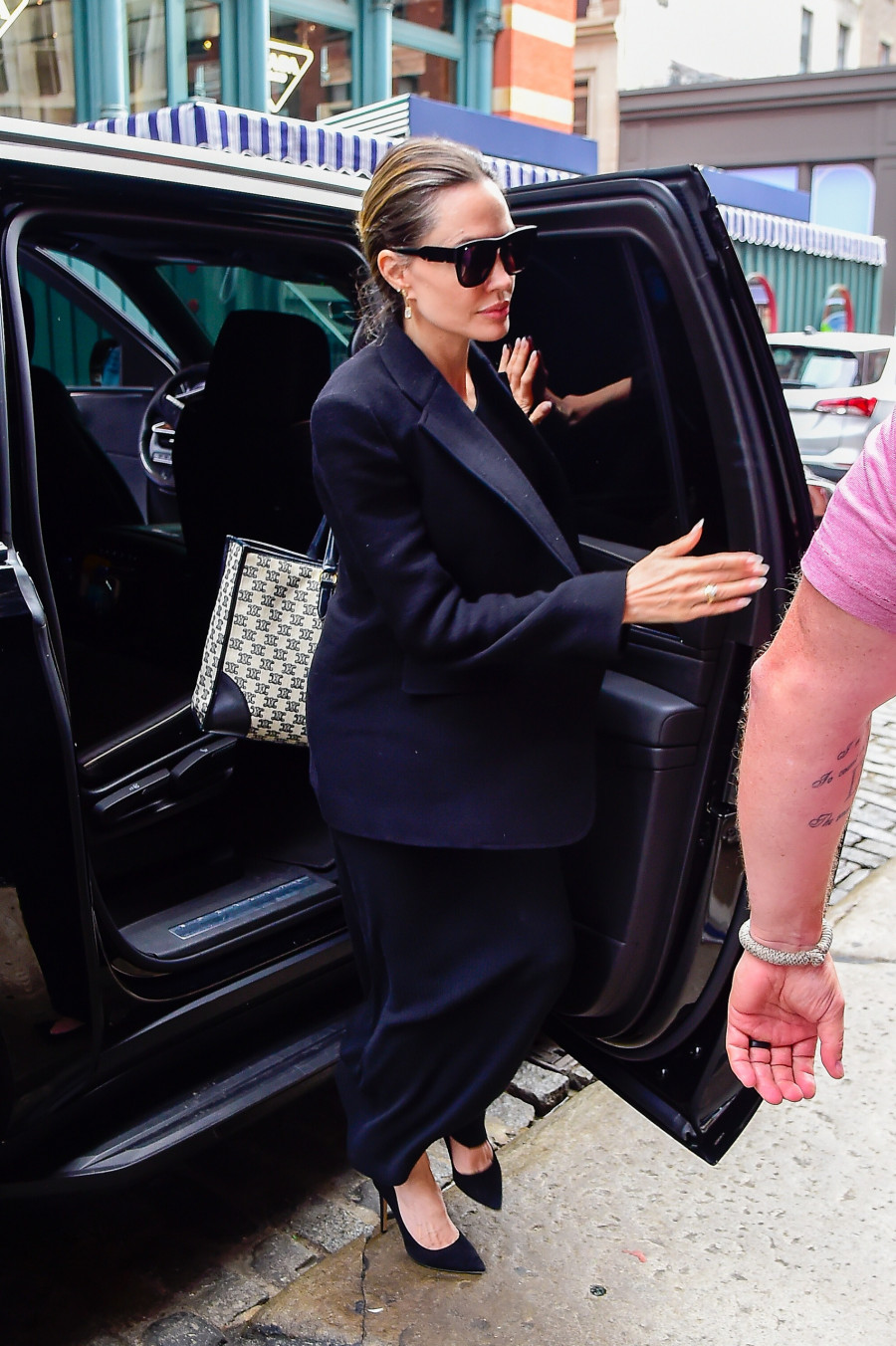 Celebrity Sightings In New York City - August 17, 2023