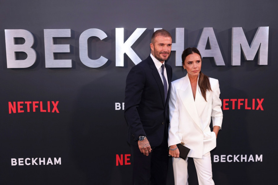 Britain Beckham Premiere