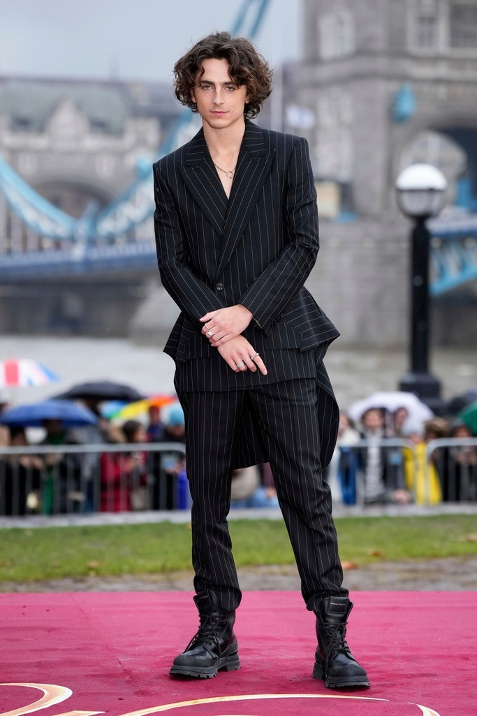 Britain Wonka Photo Call