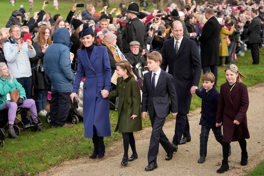 Britain Royals Christmas