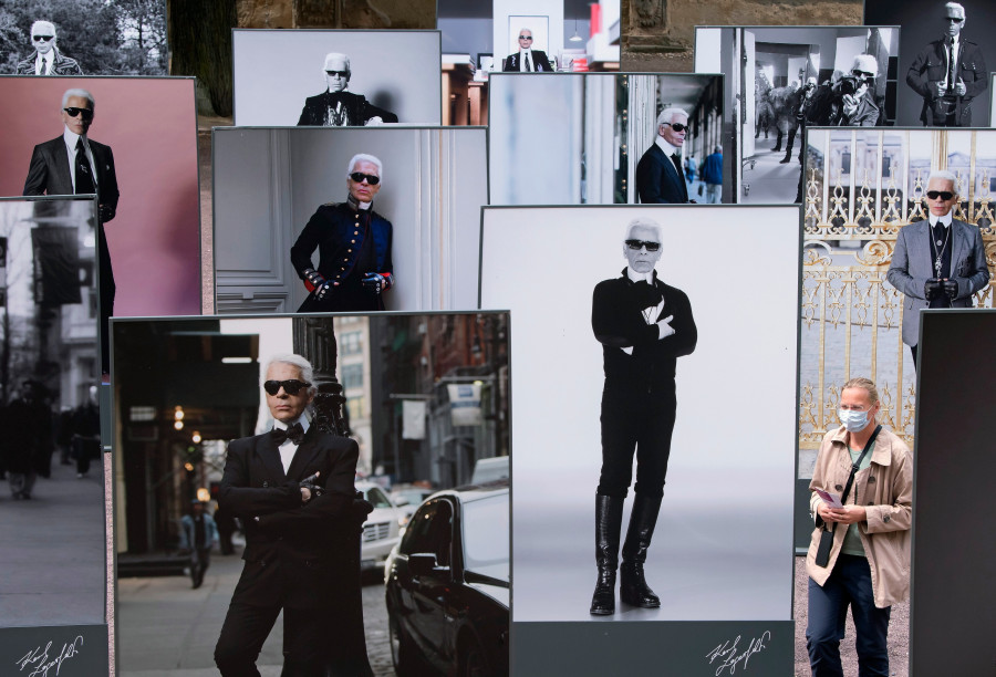 APTOPIX Virus Outbreak Germany Lagerfeld